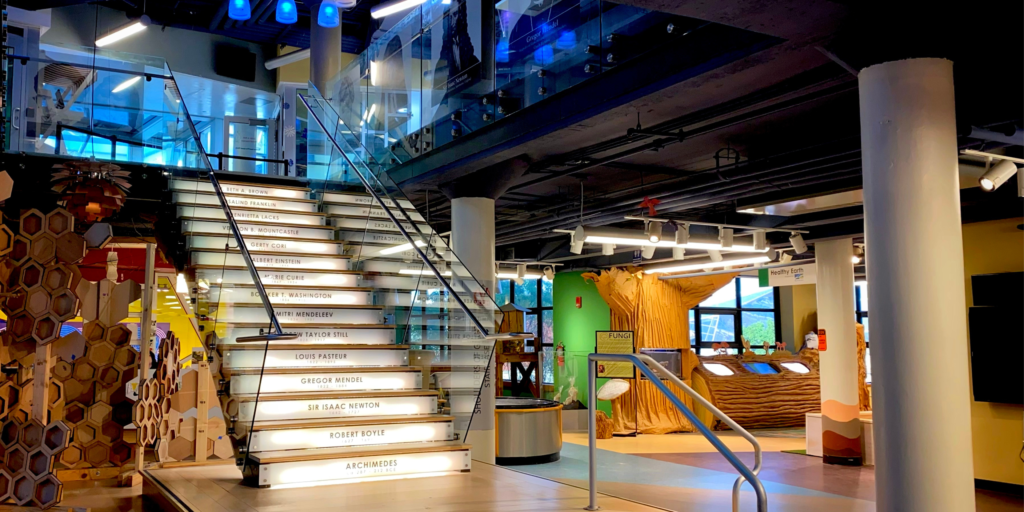 Science Museum of Western Virginia staircase